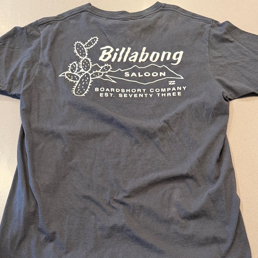 Billabong Men's Charcoal Short Sleeve Tee